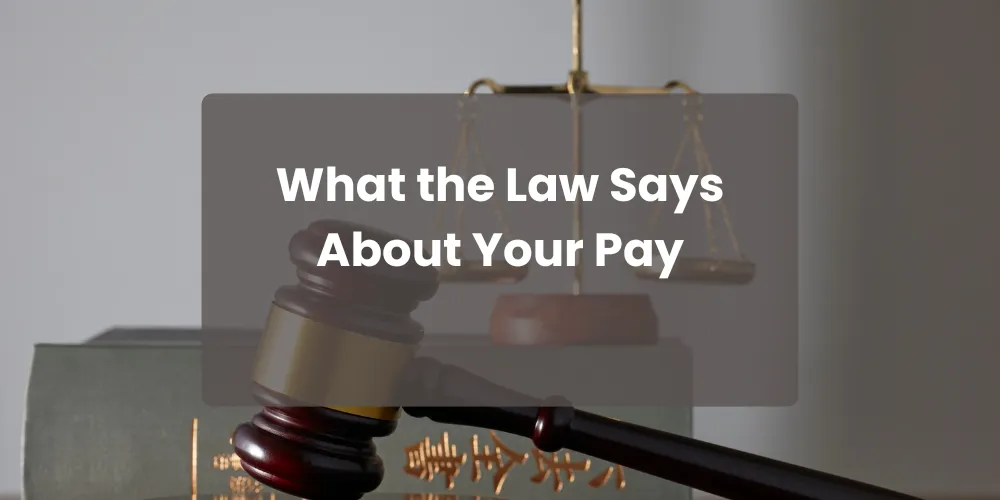 What the Law Says About Your Pay