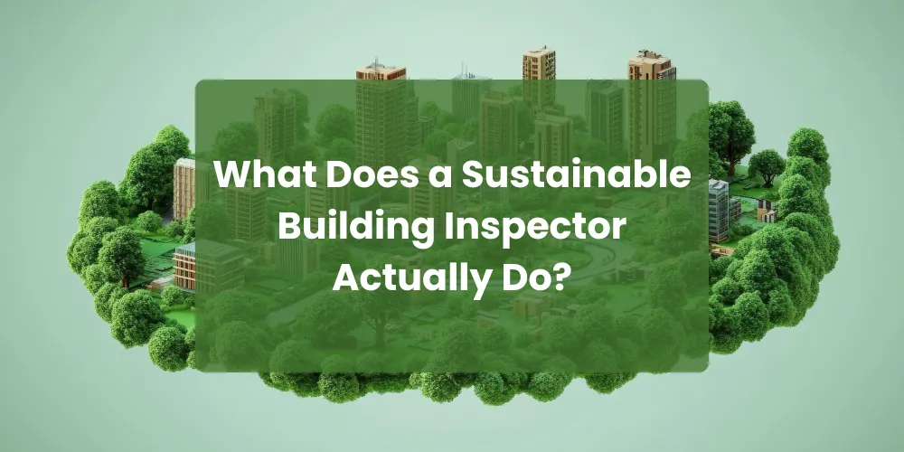 What Does a Sustainable Building Inspector Actually Do?
