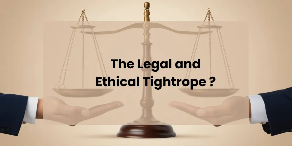 The Legal and Ethical Tightrope