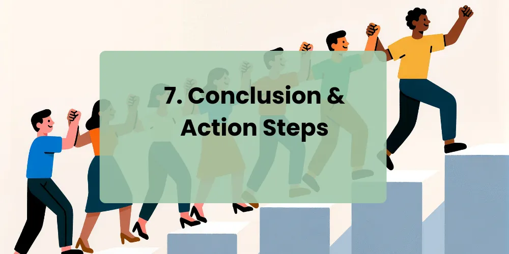 7. Conclusion & Action Steps
